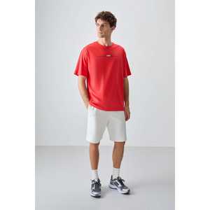 Camiseta Estampada de Corte Holgado para Hombre Fiesta, 100% Algodón, Jersey Grueso y Suave con Textura 88357 - Product Image 4