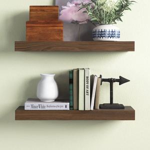 White modern luxury <b>floating</b> wall <b>shelves</b> wall mounted storage shelf for home hotels living room kitchen decor made in india - Product Image 4