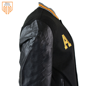 Veste de baseball universitaire pour homme, personnalisée, en laine polaire imprimée, imperméable et respirante, de haute qualité, vente en gros - Product Image 5