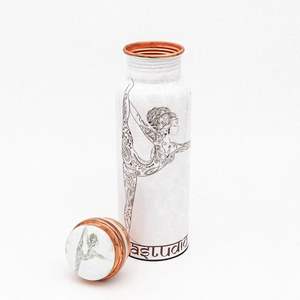 Botella de Agua de Metal con Diseño de Arte Tradicional, Ecológica y Reutilizable para el Hogar y Viajes - Product Image 3