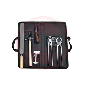Kit de sabot de maréchal-ferrant personnalisé de 6 pièces Outil de maréchal-ferrant en acier inoxydable Instruments vétérinaires - Product Image 5