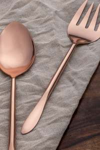 High Quality Metal <b>Serving</b> <b>Spoon</b> & Fork Set in Best Price From Indian manufacturer & Exporter - Product Image 4