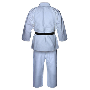 Uniformes de karaté sur mesure en coton 100% fabriqués par des fabricants en gros, légers, avec ceinture, fonction extensible, ensembles de style de marque propre - Product Image 3