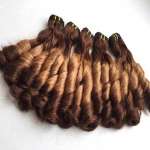 Vietnamien vierge Fumi trame humaine cheveux 100% Super Double dessiné avec prix de gros Extensions de cheveux génie trame - Product Image 6