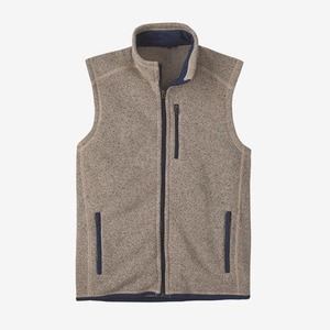 Chaleco de abrigo cálido informal para hombre, chaqueta cortavientos sin mangas, chaleco con cremallera de lana para hombre, chalecos - Product Image 2