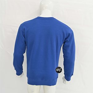 Vêtements universitaires tendance en gros, unisexe, en coton de haute qualité, avec patchs en crochet et broderies personnalisées, logo sur mesure, coupe classique - Product Image 4