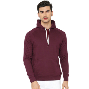 Plain <b>men</b> hoodie cotton oversized <b>pullover</b> with breathable soft fabric <b>for</b> stylish casual streetwear in all seasons wear - Product Image 6
