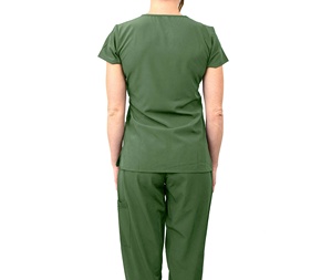 Women's Hospital <b>Scrubs</b> Best Selling Spandex Breathable Female Medical <b>Scrubs</b> <b>Sets</b> Manufacture Uniform for Women Soft Fabric - Product Image 4