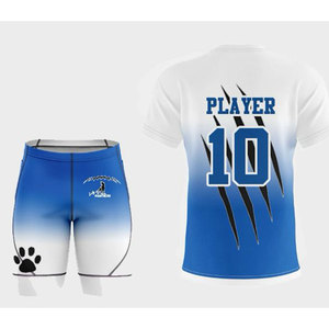 ชุดฟุตบอล 7v7 แบบขายส่งสั่งทำพิเศษสำหรับผู้ใหญ่ คุณภาพสูง ผลิตจากโพลีเอสเตอร์ 100% พิมพ์ลายแบบซับลิเมชั่นเต็มตัว ระบายอากาศได้ดี - Product Image 2