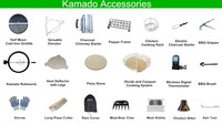 Plaque déflectrice de chaleur en fonte Auplex pour barbecue Kamado, accessoire diffuseur de chaleur pour fumoir