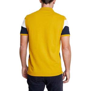 Polo de hombre informal liso de alta calidad con logotipo personalizado, fabricante de ropa transpirable, polos de algodón con contraste de talla grande - Product Image 2