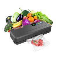 80kPa 220W 29cm soudure large resistance 5 couches vide reglable machine sous vide soudeuse emballage alimentaire