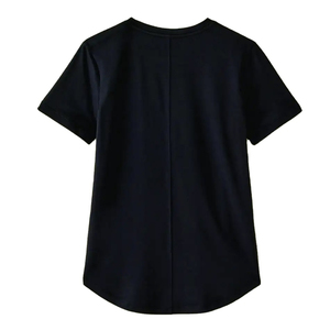 Diseño de logotipo Camisetas de mujer con tu propia L con un aspecto elegante y ligero de manga corta perfecto para uso al aire libre e informal - Product Image 2