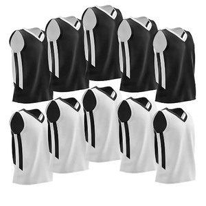 Camisetas de Baloncesto Reversibles Personalizadas de Élite para Hombre, Transpirables, de Malla, que Absorben la Humedad, con Cuello en V, Uniformes de Equipo, Trajes Deportivos - Product Image 4