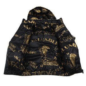 Veste d'extérieur à capuche en toile de haute qualité pour hommes, vêtements en gros avec logo et style personnalisés - Product Image 3