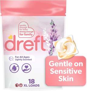 ราคาดีสำหรับผงซักฟอก Dreft สูตร 2 สำหรับเด็กที่กำลังเติบโต - ประสิทธิภาพในการขจัดคราบ 99% - Product Image 5