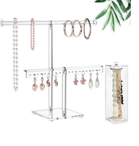 ชั้นวางโชว์เครื่องประดับทำจากอะคริลิคที่แขวนเครื่องประดับที่แขวนต่างหู - Product Image 1