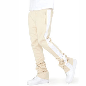 Wholesale Custom <b>Men's</b> Casual <b>Cargo</b> Track Pants with Pockets Custom Logo Flare Sweatpants <b>Men</b> <b>Jogger</b> Track Sweat Pants - Product Image 1