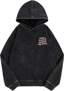 Manufacturer High Quality <b>Men's</b> <b>Hoodie</b> Vintage Heavyweight Acid Wash Custom Blank <b>Oversized</b> <b>Men</b> Hoodies - Product Image 2