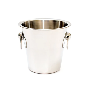 Inicio Hotel Restaurante Decoración Acero Metal Cerveza Tina Venta al por mayor Acero inoxidable Barware Decorativo Hielo Tina para botellas de cerveza - Product Image 1