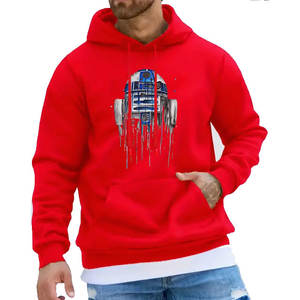 Las sudaderas con capucha de lana de Color sólido transpirable de algodón 100% para hombre más vendidas, gran oferta, elementos esenciales de invierno con serigrafía al mejor precio - Product Image 6