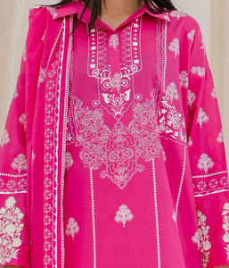 Ndian eady to broear mbroided Lawn akiakistani Suit For omen Eid vestidos para mujer indio paquistaní - Product Image 4