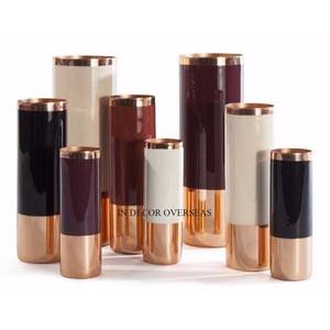 Porte-bougie de table de restaurant et d'hôtel à double ombrage unique et attrayant au prix le plus bas - Product Image 1