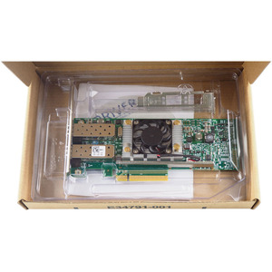 New <strong>Broadcom</strong> BCM57810S 10G Dual Ports SFP+ <strong>PCI</strong> Express x8 Network Card Adapter With Fan - Product Image 4