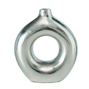 Vase à fleur moderne de luxe en métal personnalisable argenté décoratif pour la maison design décoration de table de noël produit le plus vendu - Product Image 3