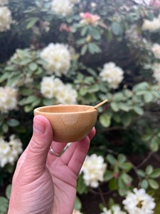 Pequeño cuenco de bambú para mezclar masa o sostener salsa de inmersión Decoración de vajilla Ecológico Productos vietnamitas al por mayor - Product Image 4