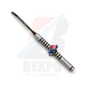 Ridge <b>Chisel</b> for Dental Periodontal Splitting Curved 8mm Bone Extracting Implant Hand Instruments Manual <b>Power</b> Source - Product Image 2