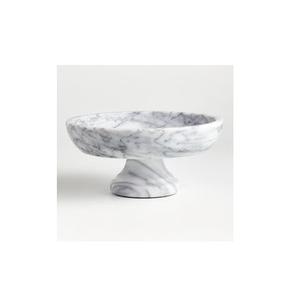 Bol en marbre 100% fait à la main pour servir les aliments, bol en marbre de bonne qualité, meilleur fabricant, forme ronde, bol en marbre pour la maison, l'hôtel - Product Image 1