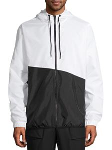 Chaqueta Cortavientos Impermeable con Cremallera, Ligera, Informal, para Invierno, Transpirable, Talla Grande, para Hombre, al por Mayor - Product Image 4