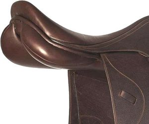 Di alta qualità in pelle marrone inglese sella morbida seduta traspirante per equitazione salto a cavallo <span class=keywords><strong>al</strong></span> miglior prezzo - Product Image 4