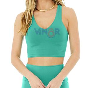 2025 dernière conception femmes Yoga ensemble à bas quantité minimale de commande taille haute deux pièces entraînement Sublimation Yoga ensembles pour dames Yoga ensembles OEM - Product Image 5