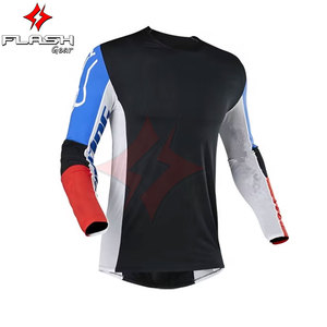 Jersey de Motocross con Estampado por Transferencia de Calor, Colores Personalizados, Resistente al Viento y Transpirable, Invierno, Unisex, Carreras MX, Motocicleta, Duradero - Product Image 3