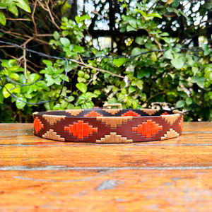 Camel Safran Vintage Waxy Ceinture en cuir Polo pour jeunes avec laiton massif pour boucle Casual Quality Leather Heavy Weight - Product Image 4