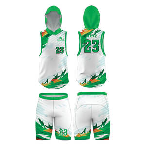 Tenue de sport 7V7 en polyester écologique, respirante, couleur personnalisable, légère, flux d'air structuré, athlétique - Product Image 1