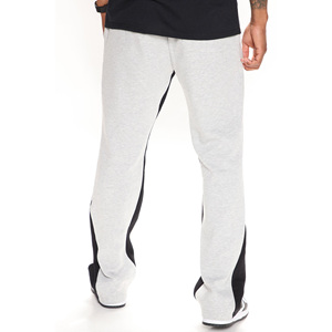 Pantalones de chándal acampanados para hombre, personalizados, de pierna ancha, holgados, de cintura media, de pierna recta, de algodón, con cordón, de peso medio, sueltos, informales, transpirables - Product Image 2