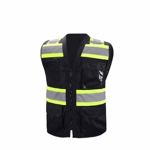 Gilet de sécurité respirant haute visibilité veste de travail de sécurité de construction personnalisable vêtements réfléchissants maille travail de jour et de nuit - Product Image 2
