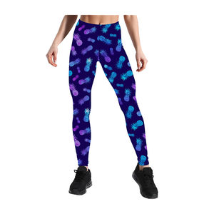 <b>Leggings</b> Gym Fitness Wear Tights High Waist Yoga Sublimation Pants Custom Logo Workout Clothing Sports Wear OEM Breathable - Product Image 2