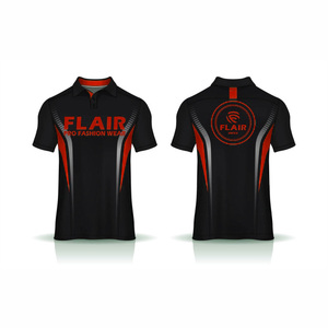 Gran oferta de algodón 100% para hombre, camiseta Polo personalizada de buena calidad, Color sólido, estilo informal, patrón, 180g, tela, peso frontal - Product Image 3