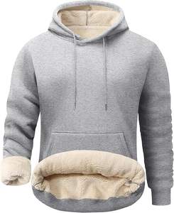 Hot Selling Customized Logo Printing 100% Cotton Winter <b>Men</b> Sweatshirt Casual Comfortable Fit Solid Eco-Friendly Breathable - Product Image 3