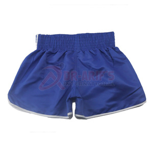 MMA <b>Men's</b> <b>Red</b> Muay Thai Boxing Shorts Comfortable Breathable Fitness Stretch Martial Arts Fighting Trunks for Adults - Product Image 4