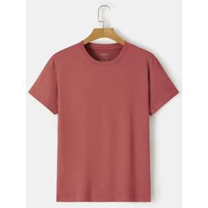 T-shirt personnalisé à manches courtes, couleur sur mesure, soldes d'été, coupe oversize, 100 % polyester tricoté, formel, écologique, pour garçons - Product Image 4