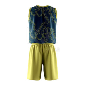 Tenue de volley-ball personnalisée avec logo, haute qualité, prête pour la performance, maillot et short anti-humidité pour terrain intérieur et extérieur - Product Image 6