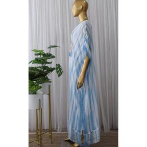 Designer Tie und Dye Printed Cotton Kaftan für Frauen und Mädchen Casual Maxi kleid mit <span class=keywords><strong>Free</strong></span> Size Handmade Chiffon <span class=keywords><strong>Online</strong></span> kaufen