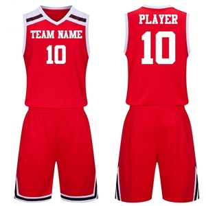 Últimas ofertas de verano Equipo caliente 100% Malla Poliéster Uniformes de baloncesto Camisa y corto Cómodo Secado rápido y transpirable - Product Image 1