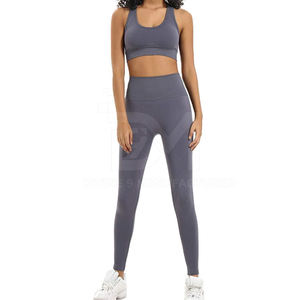 Active Wear Yoga Set Pour Femmes Sans Couture Femmes Yoga Set Fitness Wear Respirant Femmes Yoga Set - Product Image 2