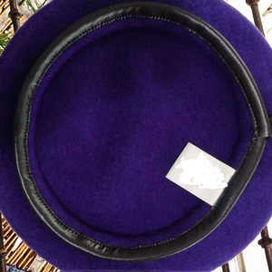 Gorro de boina de lana unisex con banda de cuero, gorro táctico personalizado para actividades al aire libre para pescar, temporadas de invierno, disponible para venta al por mayor - Product Image 4